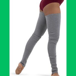 Capezio 36" Grey Gray Legwarmer